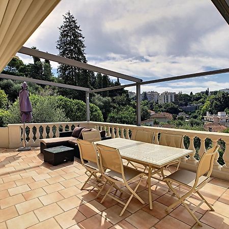 Villa Paradiso, Logement Avec Piscine, Nice Nord Eksteriør bilde